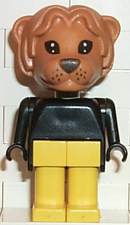 Lego figurka Fabuland Lion Lionel Lion (Mayor)
