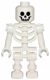 Lego figurka Holiday Skeleton Standard Skull