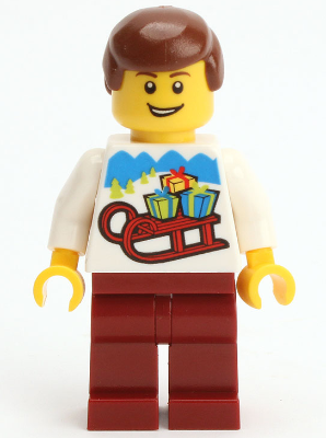 Lego figurka LEGO Brand LEGO Kladno PF 2018 Holiday Minifigure