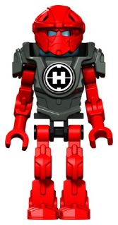 Lego figurka Hero Factory Mini Furno Bright Light Blue Head