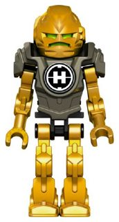 Lego figurka Hero Factory Mini Rocka Pearl Dark Gray Armor