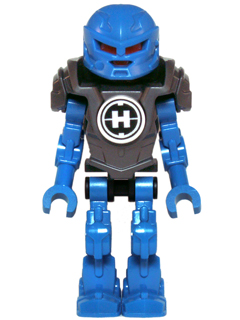 Lego figurka Hero Factory Mini Surge - brnění v barvě Flat Silver