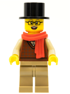 Lego figurka Holiday Top Hat Tom