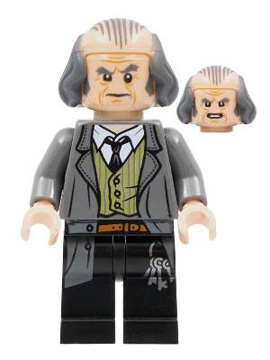 Lego figurka Harry Potter Argus Filch Bald on Top (Nová)