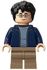 Lego figurka Harry Potter Dark Blue Open Jacket (Nová)