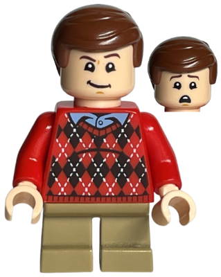 Lego figurka Harry Potter Dudley Dursley Red Sweater