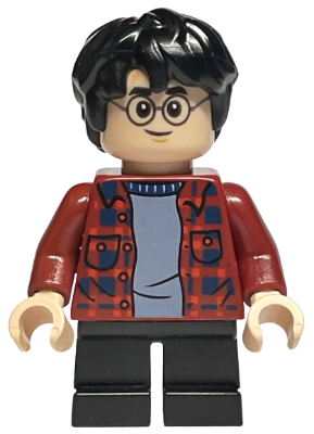 Lego figurka Harry Potter Dark Red Plaid Flannel Shirt