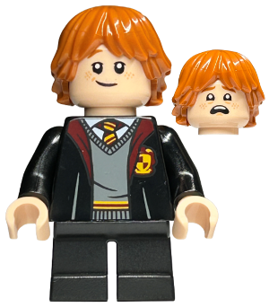 Lego figurka Harry Potter Ron Weasley Gryffindor Robe Sweater (Nová)