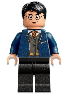Lego figurka Harry Potter Dark Blue Open Jacket (Nová)