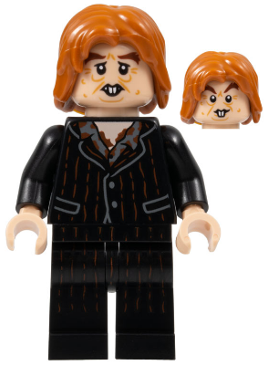 Lego figurka Harry Potter Peter Pettigrew (Wormtail) Black Suit (Nová)