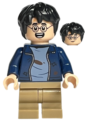 Lego figurka Harry Potter Dark Blue Open Jacket (Nová)