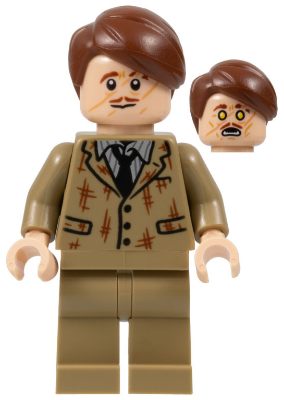 Lego figurka Harry Potter Professor Remus Lupin Dark Tan Suit (Nová)