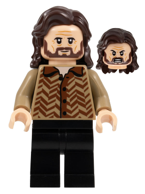 Lego figurka Harry Potter Sirius Black Dark Brown Hair (Nová)