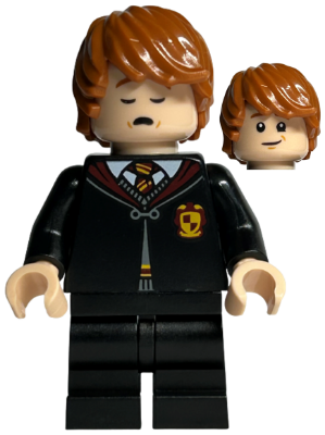 Lego figurka Harry Potter Ron Weasley Gryffindor Robe Clasped (Nová)