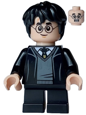 Lego figurka Harry Potter Hogwarts Robe Black Tie (Nová)