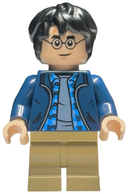 Lego figurka Harry Potter Dark Blue Open Jacket (Nová)