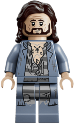 Lego figurka Harry Potter Sirius Black Dark Brown Hair (Nová)