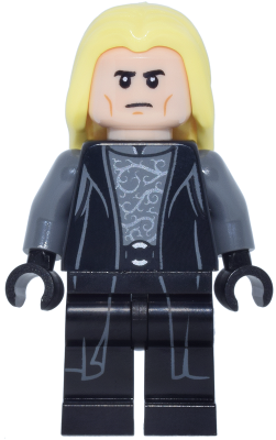 Lego figurka Harry Potter Lucius Malfoy Death Eater Outfit (Nová)