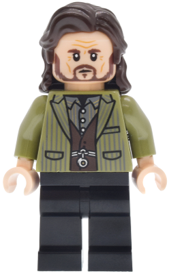 Lego figurka Harry Potter Sirius Black Dark Brown Hair (Nová)