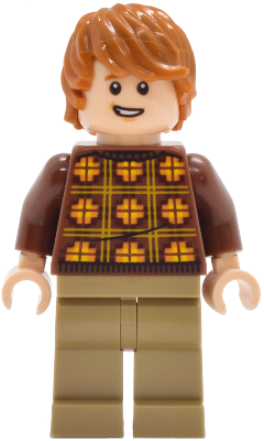Lego figurka Harry Potter Ron Weasley Reddish Brown Sweater (Nová)