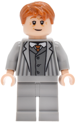 Lego figurka Harry Potter Arthur Weasley Light Bluish Gray Suit (Nová)