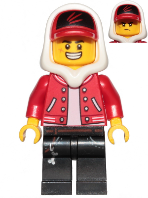 Lego figurka Hidden Side Jack Davids Red Jacket
