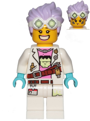 Lego figurka Hidden Side J.B. Watt Large Smile / Annoyed