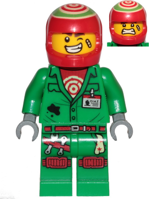 Lego figurka Hidden Side Douglas Elton / El Fuego Coveralls