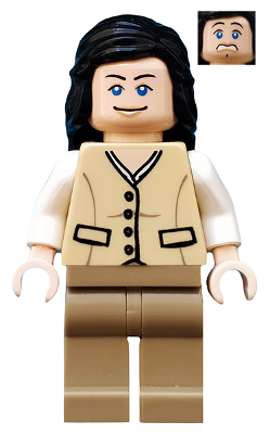 Lego figurka Indiana Jones Marion Ravenwood Tan Vest (Nová)