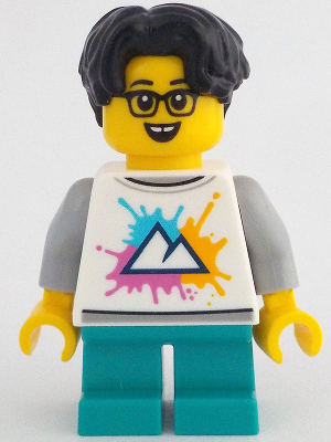 Lego figurka Ideas Child Boy White Shirt