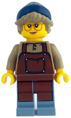 Lego figurka Ideas Barista Female Reddish Brown Apron