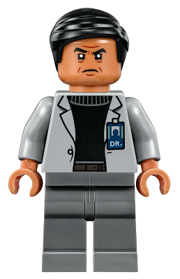 Lego figurka Jurassic World Dr. Henry Wu (Nová)