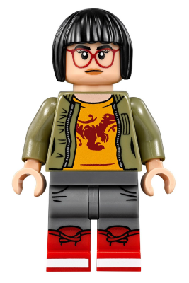 Lego figurka Jurassic World Zia Rodriguez Olive Green Jacket