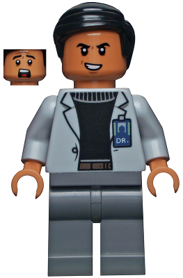 Lego figurka Jurassic World Dr. Henry Wu