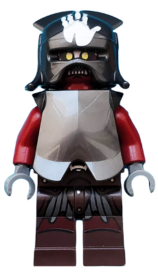 Lego figurka LOTR Uruk-hai Handprint Helmet - dobrý stav