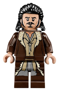 Lego figurka LOTR Bard the Bowman - prasklina na trupu