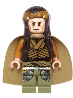 Lego figurka LOTR Elrond Gold Crown - dobrý stav