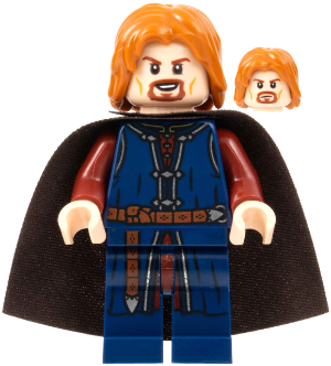Lego figurka LOTR Boromir Dark Blue Legs (Nová) - bez pláště