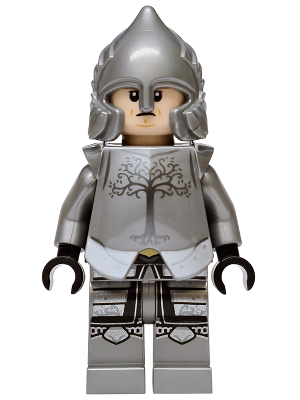 Lego figurka LOTR Soldier of Gondor Light Nougat Head (Nová)