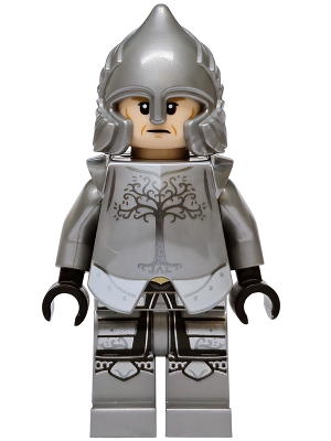 Lego figurka LOTR Soldier of Gondor Light Nougat Head (Nová)