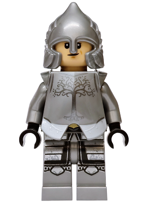 Lego figurka LOTR Soldier of Gondor Medium Tan Head (Nová)