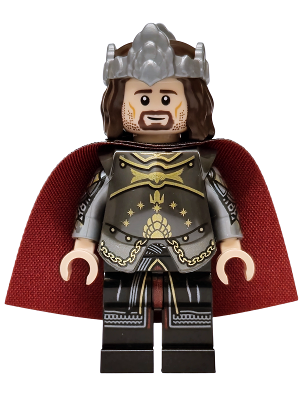 Lego figurka LOTR Aragorn (King Elessar) (Nová) - bez pláště