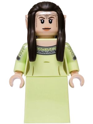 Lego figurka LOTR Arwen Yellowish Green Dress (Nová)