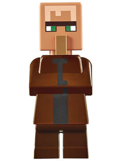 Lego figurka Minecraft Villager (Farmer) - stav jako nový