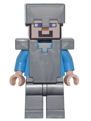 Lego figurka Minecraft Steve (Light Nougat) - prasklý trup