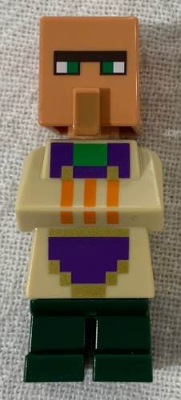 Lego figurka Minecraft Villager (Cleric) Desert Biome Outfit