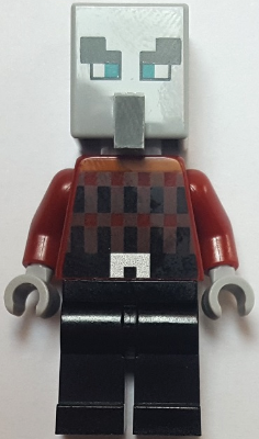 Lego figurka Minecraft Illager (Pillager) Wide Eyes