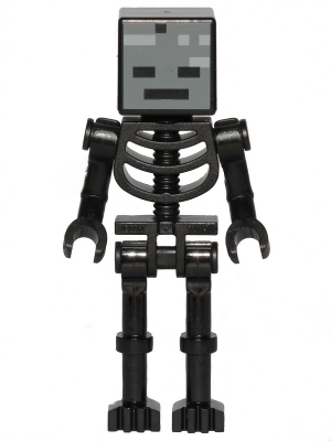 Lego figurka Minecraft Wither Skeleton Bent Arms (Nová)