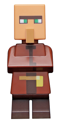 Lego figurka Minecraft Villager Dark Tan Pouch - stav jako nový