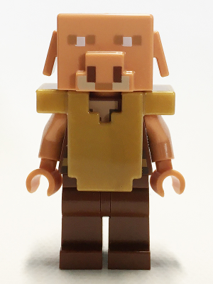 Lego figurka Minecraft Piglin Reddish Brown Legs (Nová)